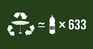 Tejido reciclado